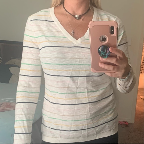 Tommy Hilfiger striped sweater sz M - Picture 5 of 5